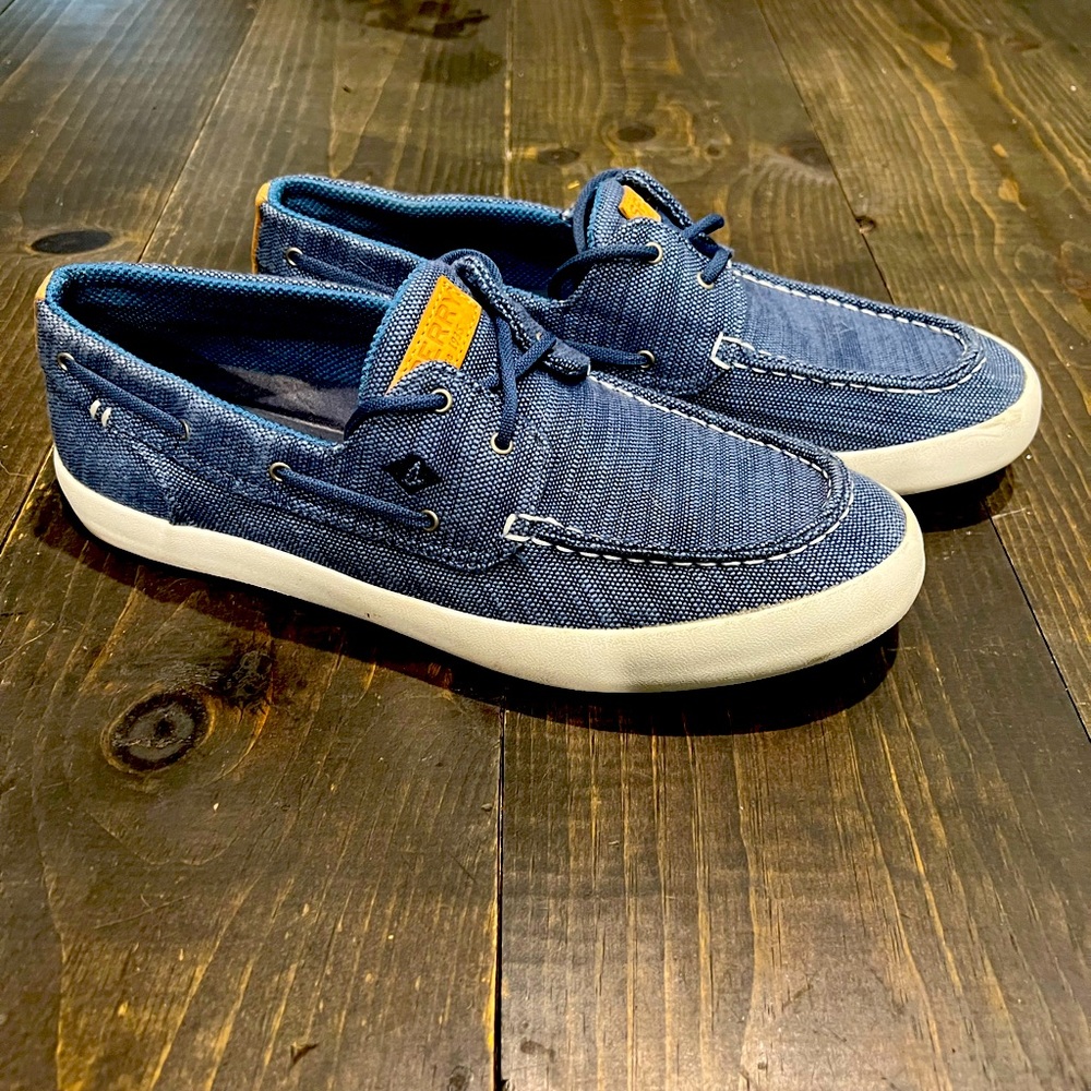 Sperry Denim Boat Shoes